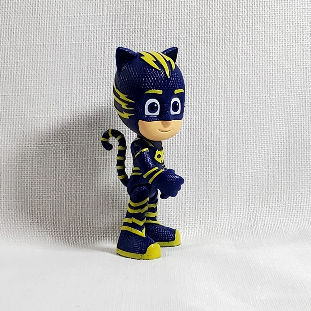 Disney Jr. PJ Masks Catboy Action Figure Blue Neon Green 3.5"